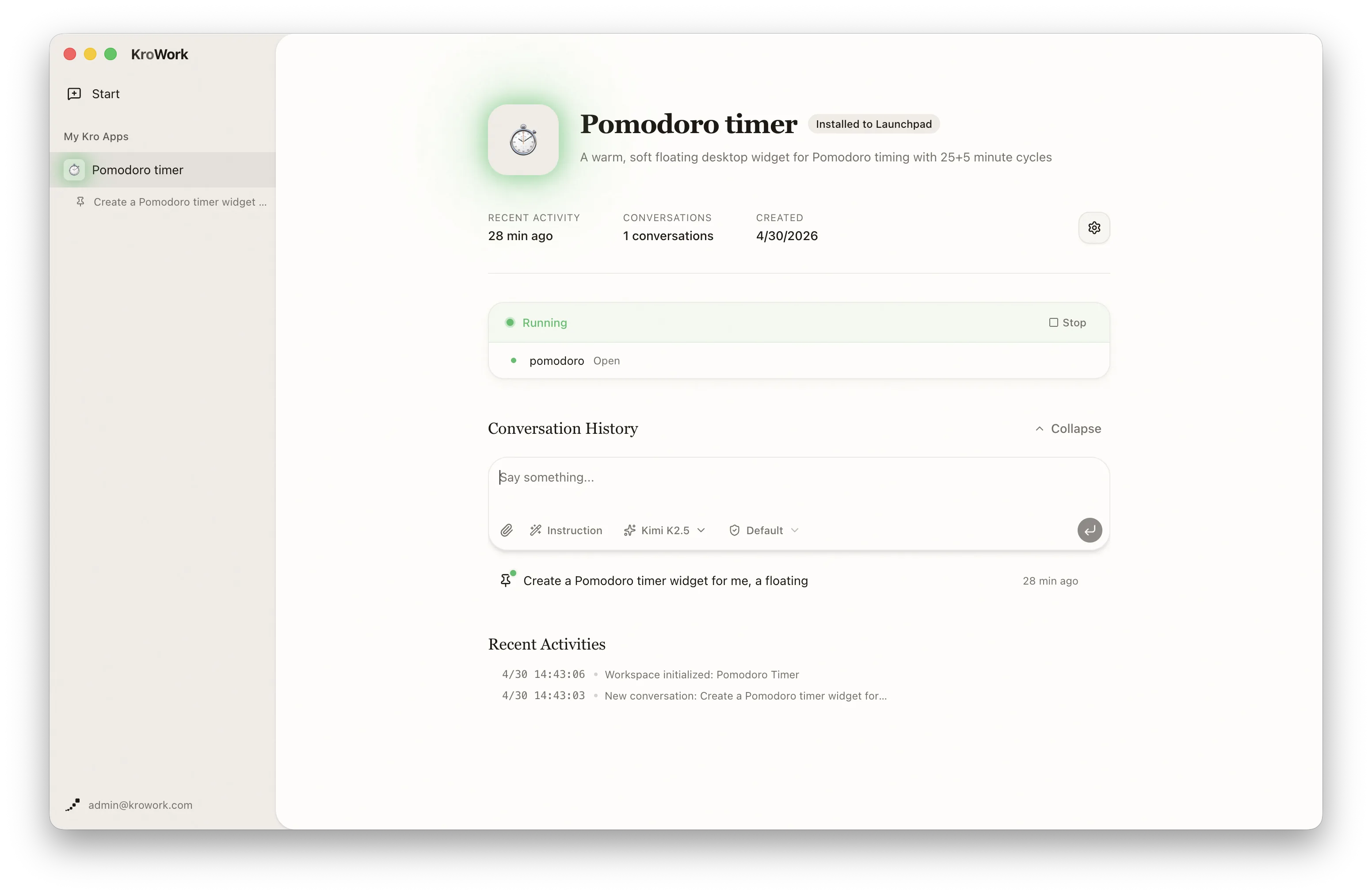 Continue improving the app