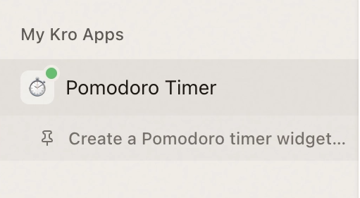 My Kro Apps