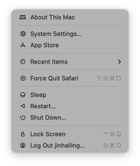About This Mac